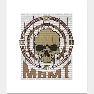 MGMT Vintage Skull Posters and Art